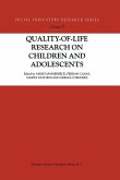 Quality-of-Life Research on Children and Adolescents (eBook, PDF)