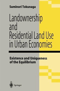 Cover Landownership and Residential Land Use in Urban Economies (eBook, PDF)