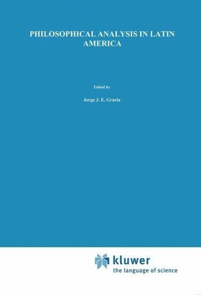 Philosophical Analysis in Latin America (eBook, PDF)
