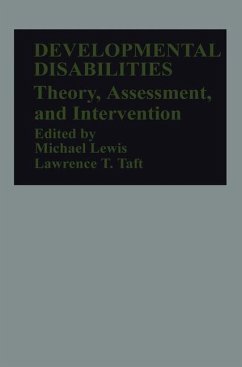 Developmental Disabilities (eBook, PDF) - Lewis, Michael; Taft, Lawrence T.