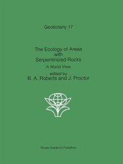 Cover The Ecology of Areas with Serpentinized Rocks (eBook, PDF)