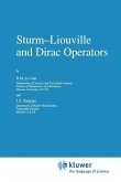 Sturm-Liouville and Dirac Operators (eBook, PDF)
