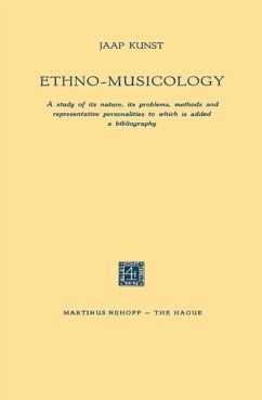 Ethno-Musicology (eBook, PDF) - Kunst, Jaap