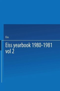 Cover EISS Yearbook 1980-1981 Part II / Annuaire EISS 1980-1981 Partie II (eBook, PDF)