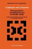 Homogenisation: Averaging Processes in Periodic Media (eBook, PDF)