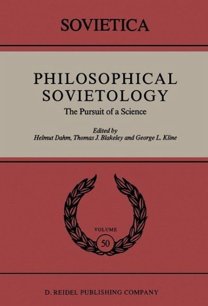 Philosophical Sovietology (eBook, PDF)