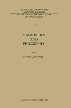 Maimonides and Philosophy (eBook, PDF)