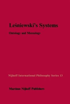 Lesniewski's Systems (eBook, PDF)