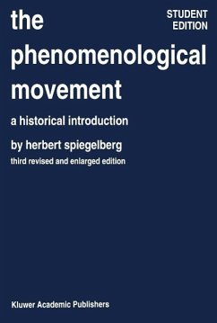 Cover The Phenomenological Movement (eBook, PDF)