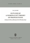 Outline of a Nominalist Theory of Propositions (eBook, PDF)