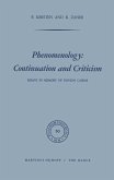 Phenomenology: Continuation and Criticism (eBook, PDF)