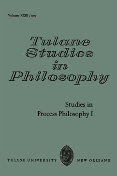 Studies in Process Philosophy I (eBook, PDF)