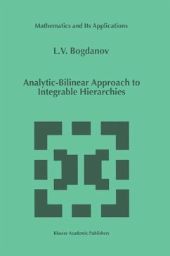 Cover Analytic-Bilinear Approach to Integrable Hierarchies (eBook, PDF)