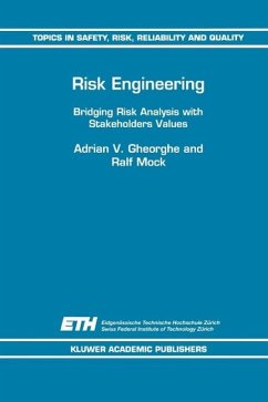 Risk Engineering (eBook, PDF) - Gheorghe, A. V.; Mock, Ralf
