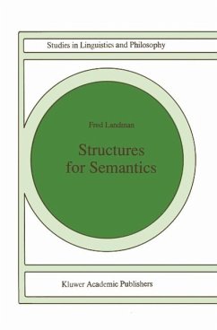 Structures for Semantics (eBook, PDF) - Landman, Fred