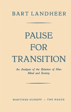 Pause for Transition (eBook, PDF) - Landheer, Bart