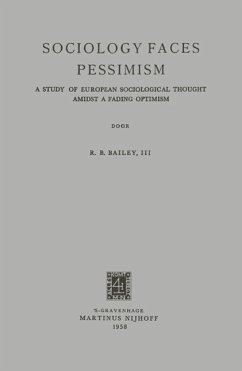 Cover Sociology Faces Pessimism (eBook, PDF)