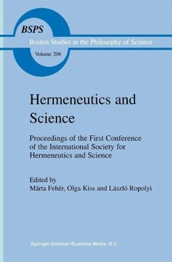 Cover Hermeneutics and Science (eBook, PDF)