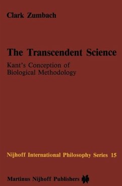 The Transcendent Science (eBook, PDF) - Zumbach, C.