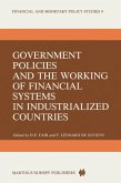 Government Policies and the Working of Financial Systems in Industrialized Countries (eBook, PDF)