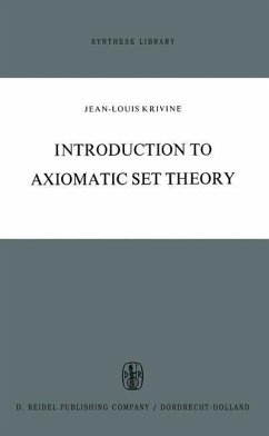 Introduction to Axiomatic Set Theory (eBook, PDF) - Krivine, J. L.