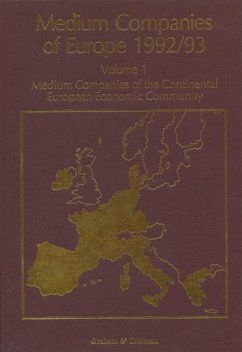 Medium Companies of Europe 1992/93 (eBook, PDF) - Whiteside, R.