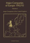 Major Companies of Europe 1992/93 (eBook, PDF)