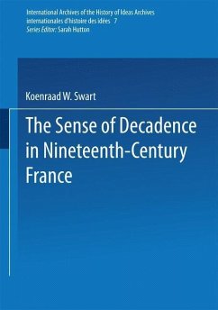 Cover The Sense of Decadence in Nineteenth-Century France (eBook, PDF)