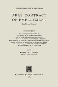 Arab Contract of Employment (eBook, PDF) - Hashem, Hisham Rif'At