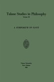 A Symposium on Kant (eBook, PDF)