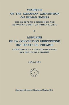 Yearbook of the European Convention on Human Rights / Annuaire de la Convention Europeenne des Droits de L'Homme (eBook, PDF) - Loparo, Kenneth A.