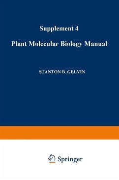 Cover Plant Molecular Biology Manual (eBook, PDF)