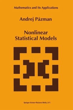 Nonlinear Statistical Models (eBook, PDF) - Pázman, Andrej
