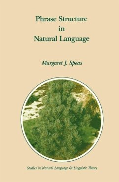 Phrase Structure in Natural Language (eBook, PDF) - Speas, M. J.