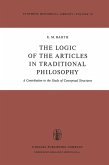 The Logic of the Articles in Traditional Philosophy (eBook, PDF)