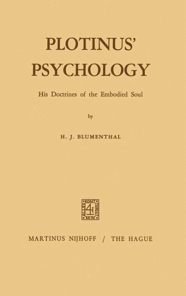 Plotinus' Psychology (eBook, PDF) Plotinus' Psychology (eBook, PDF)