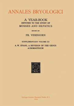 A Revision of the Genus Acromastigum (eBook, PDF) - Evans, Alexander W.