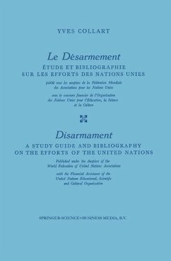 Cover Le Désarmement / Disarmament (eBook, PDF)