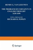 The Problem of Certainty in English Thought 1630-1690 (eBook, PDF)