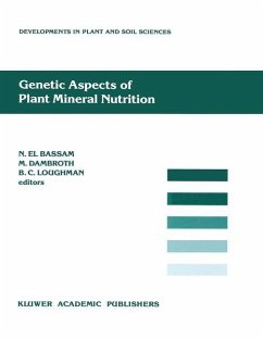 Genetic Aspects of Plant Mineral Nutrition (eBook, PDF) - El Bassam, N.; Dambroth, M.; Loughman, B. C.