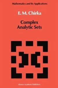 Complex Analytic Sets (eBook, PDF) - Chirka, E. M.