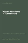 Modern Philosophies of Human Nature (eBook, PDF)