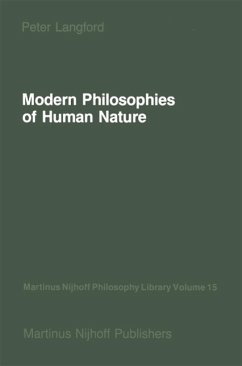 Modern Philosophies of Human Nature (eBook, PDF) - Langford, P.