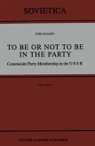 To Be or Not to Be in the Party (eBook, PDF)