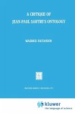 A Critique of Jean-Paul Sartre's Ontology (eBook, PDF)