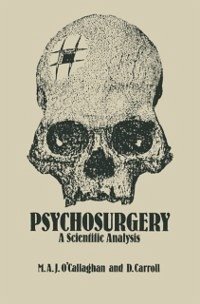 Psychosurgery (eBook, PDF) - O'Callaghan, M. A.; Carroll, D.