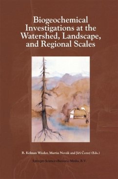 Cover Biogeochemical Investigations at Watershed, Landscape, and Regional Scales (eBook, PDF)