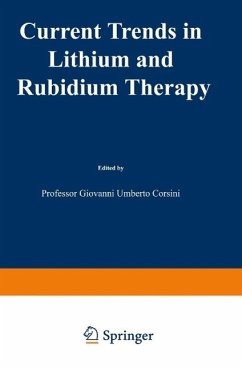 Current Trends in Lithium and Rubidium Therapy (eBook, PDF)