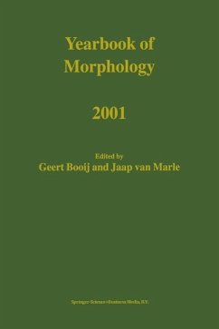 Yearbook of Morphology 2001 (eBook, PDF)
