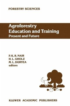 Cover Agroforestry Education and Training: Present and Future (eBook, PDF)